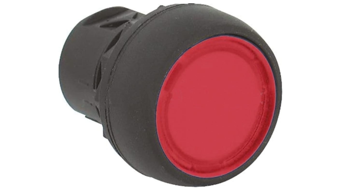 Tête de bouton poussoir Allen Bradley, 800F Rouge, Ø découpe 22mm, Clignotant