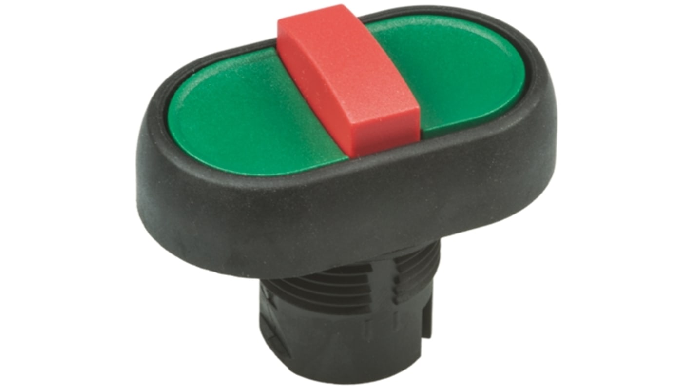 Allen Bradley 800F Series Green Momentary Push Button Head, 22mm Cutout, IP65