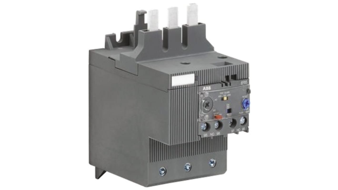 ABB EF19 Electronic Overload Relay 1NO + 1NC, 150 A F.L.C, 6 A Contact Rating, 690 Vac, 3P, AF Range