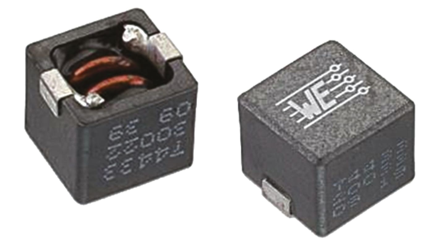 Wurth, WE-HCC, 1090 Shielded Wire-wound SMD Inductor with a Ferrite Core, 4.7 μH ±20% Shielded 13A Idc