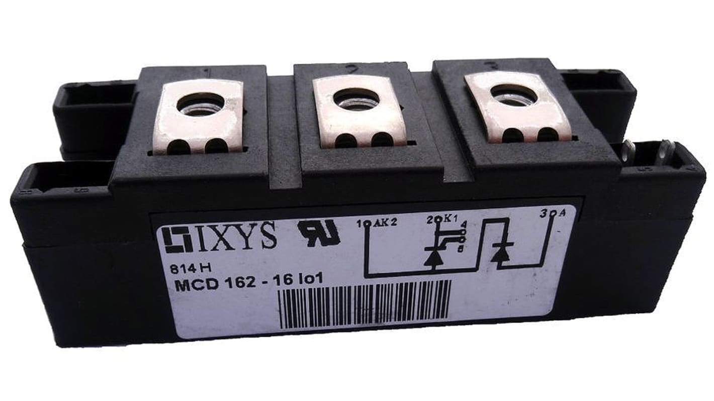 IXYS デュアルサイリスタモジュール, SCRモジュール, 260A, 1600V, MCMA260P1600YA