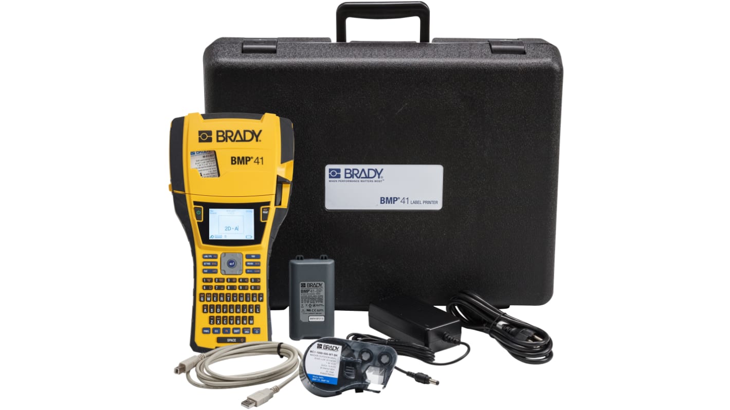 BMP41KITEU Brady BMP41 Handheld Label Printer, 25.4mm Max Label