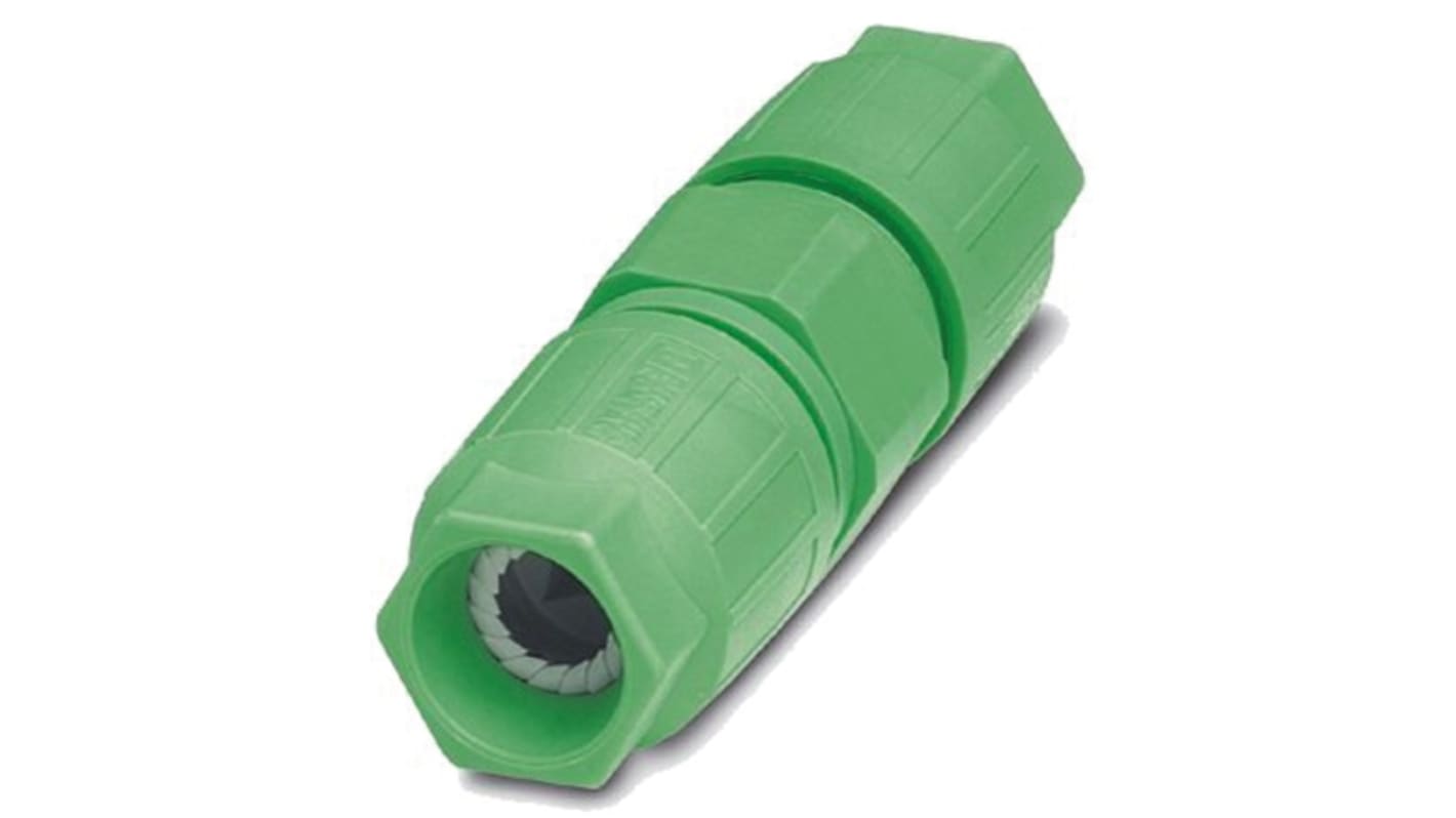 Phoenix Contact Circular Connector, 4 Contacts, In-line, Socket, Female, IP65, IP67, Q 0.75 Series