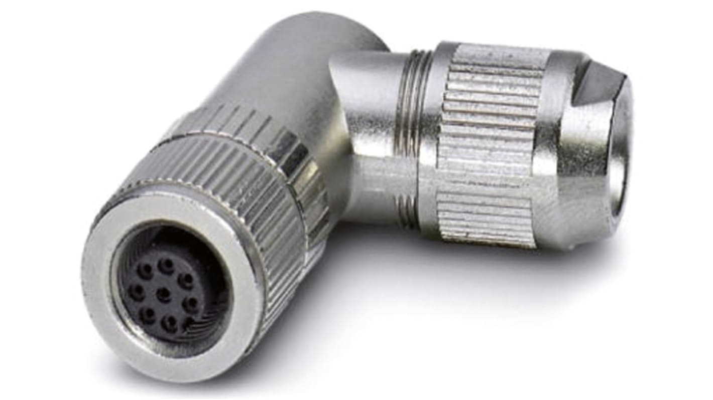 Phoenix Contact Circular Connector, 6 Contacts, Cable Mount, M12 Connector, Socket, Female, IP67, SACC Series