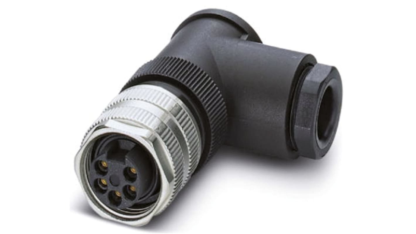 Phoenix Contact Circular Connector, 5 Contacts, Cable Mount, 7/8 Connector, Socket, Female, IP67, SACC Series