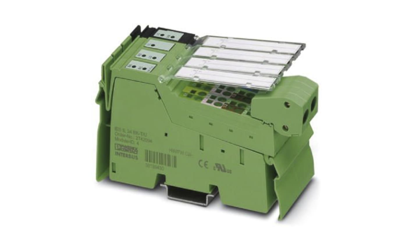 Accoppiatore bus Phoenix Contact, serie IBS IL 24 BK-T/U-PAC, per INTERBUS