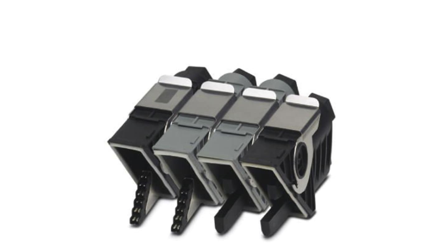 Phoenix Contact IBS RL PLUG-LK/POF Series BUS Connector for Use with Fiber Optic Bus with Polymer Fiber, QUICKON