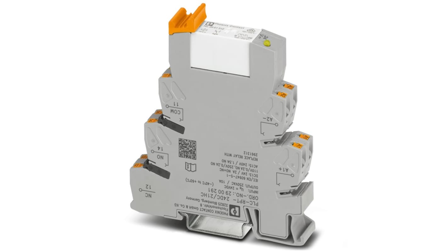 2900291 Phoenix Contact PLCRPT 24DC/21HC Series Interface Relay