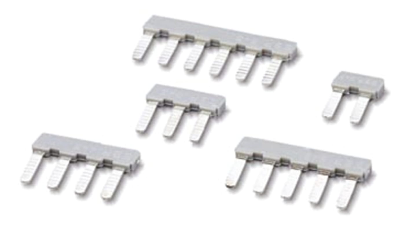 Phoenix Contact Insertion Bridge for use with 3 Way Connectors with 5/5.08 mm Pitch