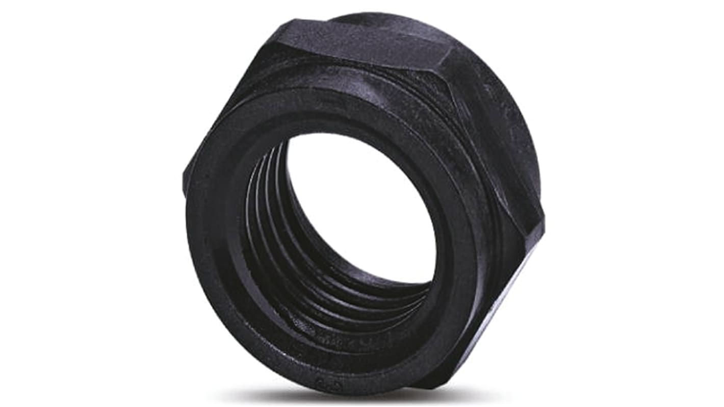 Phoenix Contact, PV-FT-C NUT BK Series Nut For Use With Flush Type Connector, Securing Sunclix Panel