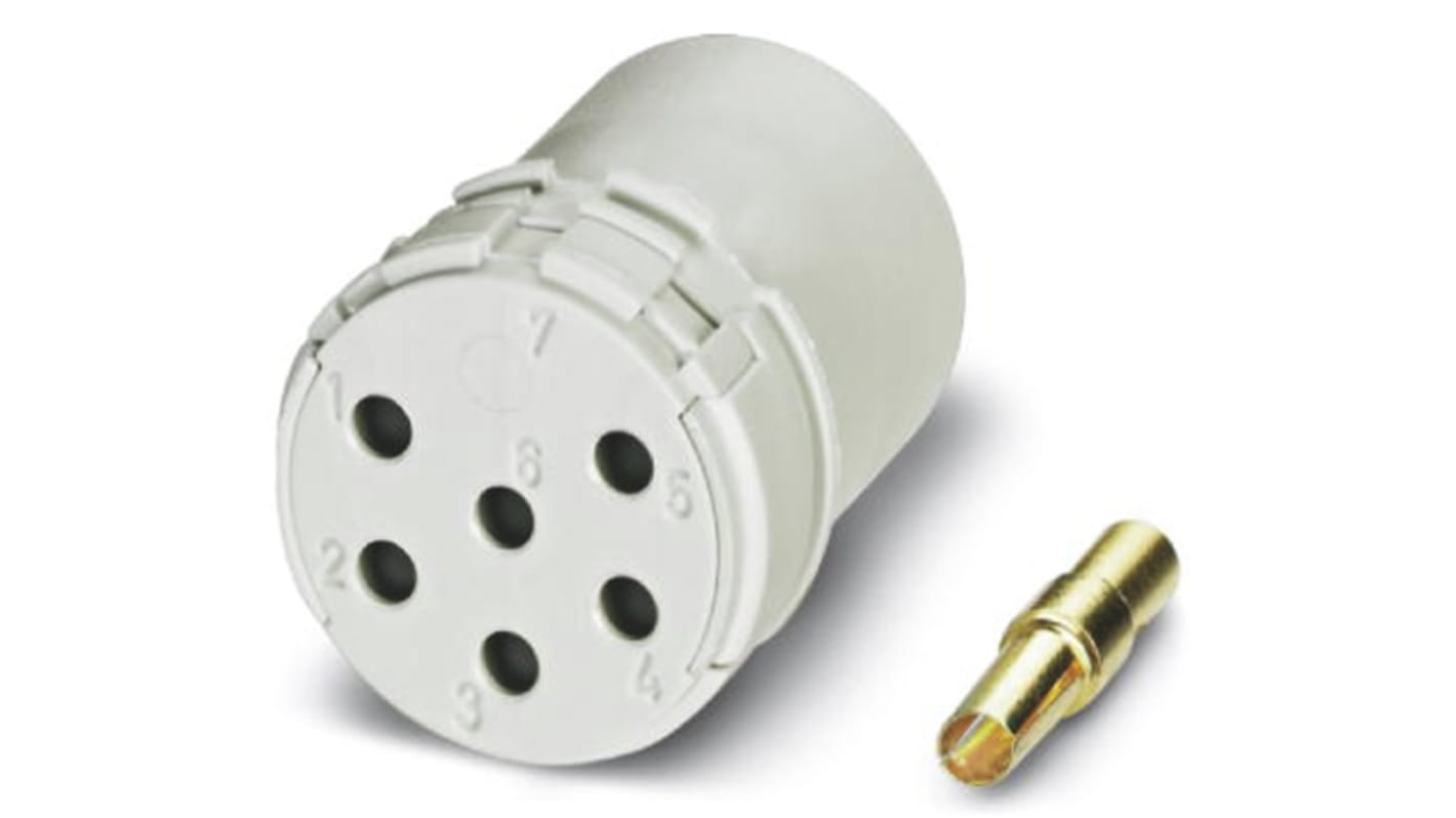 Female Connector Insert 12 Way for use with Circular Connector