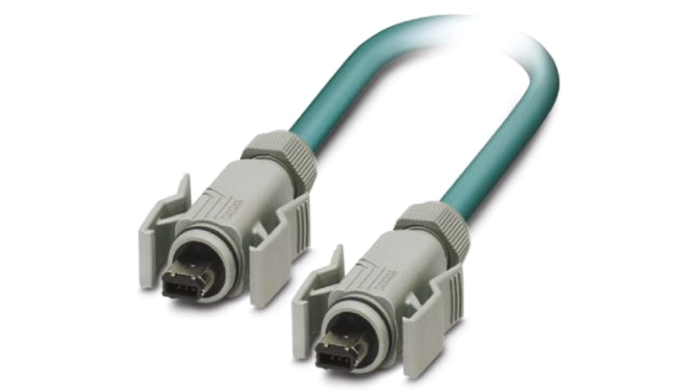 Phoenix Contact FireWire Kabel IEEE 1394, 5m, Blau