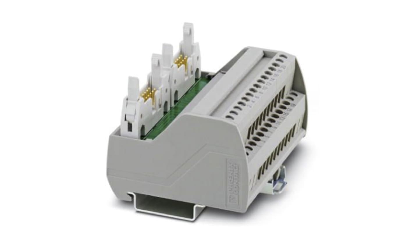 Modulo di interfaccia, Phoenix Contact, FLK, IDC, Montaggio guida DIN, Maschio, 14 poli, 60 V c.a./c.c., 1A