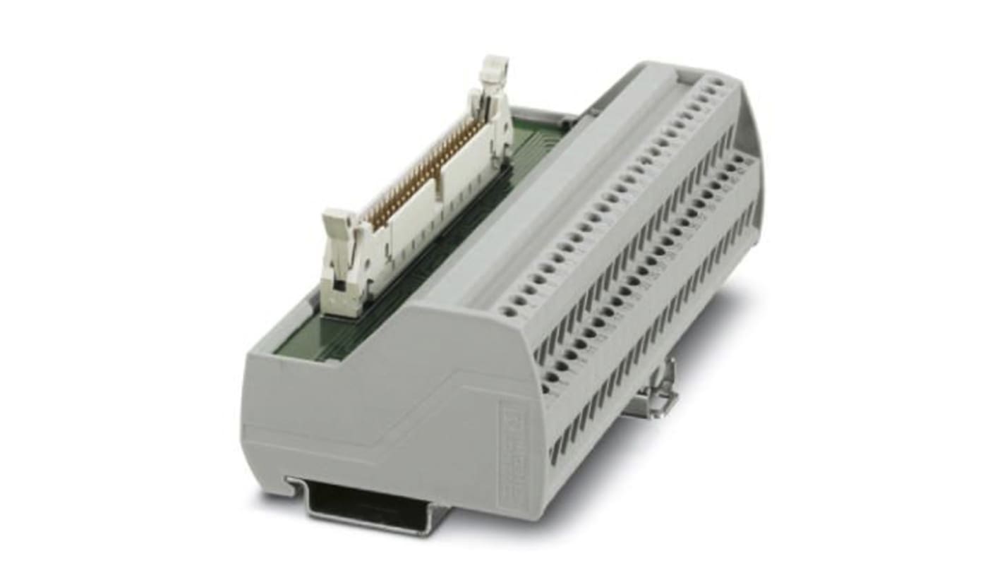 Phoenix Contact Schnittstellenmodul FLK, IDC, Stecker, 50-polig, 60 V dc, / 1A, DIN-Schienenmontage