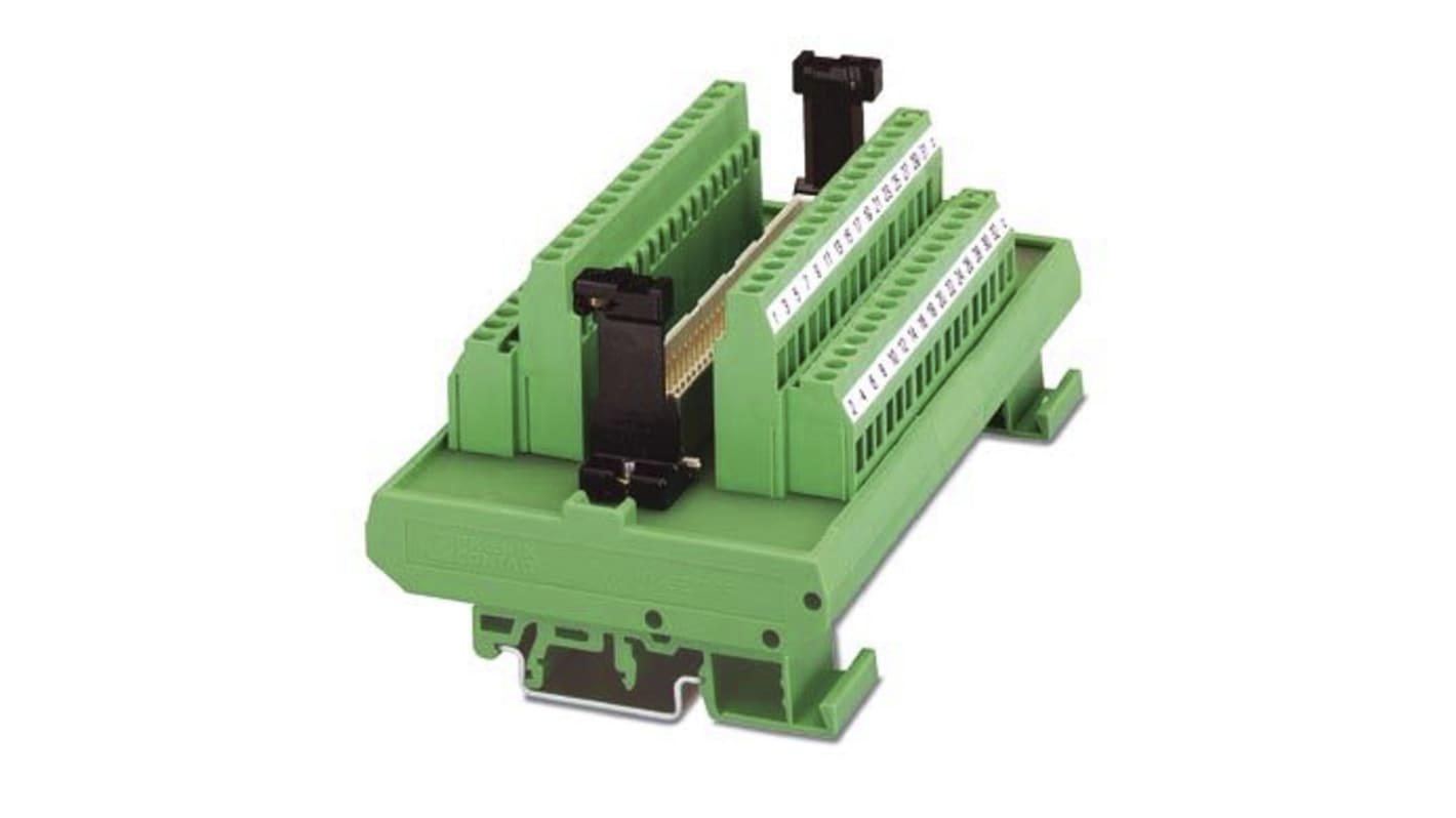 Phoenix Contact 64-Contact Male Interface Module, DIN 41612, IEC603 Connector, DIN Rail Mount, 1A