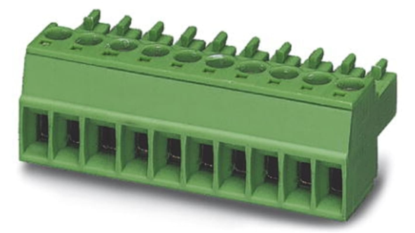 Bloque de terminal PCB Phoenix Contact de 16 vías