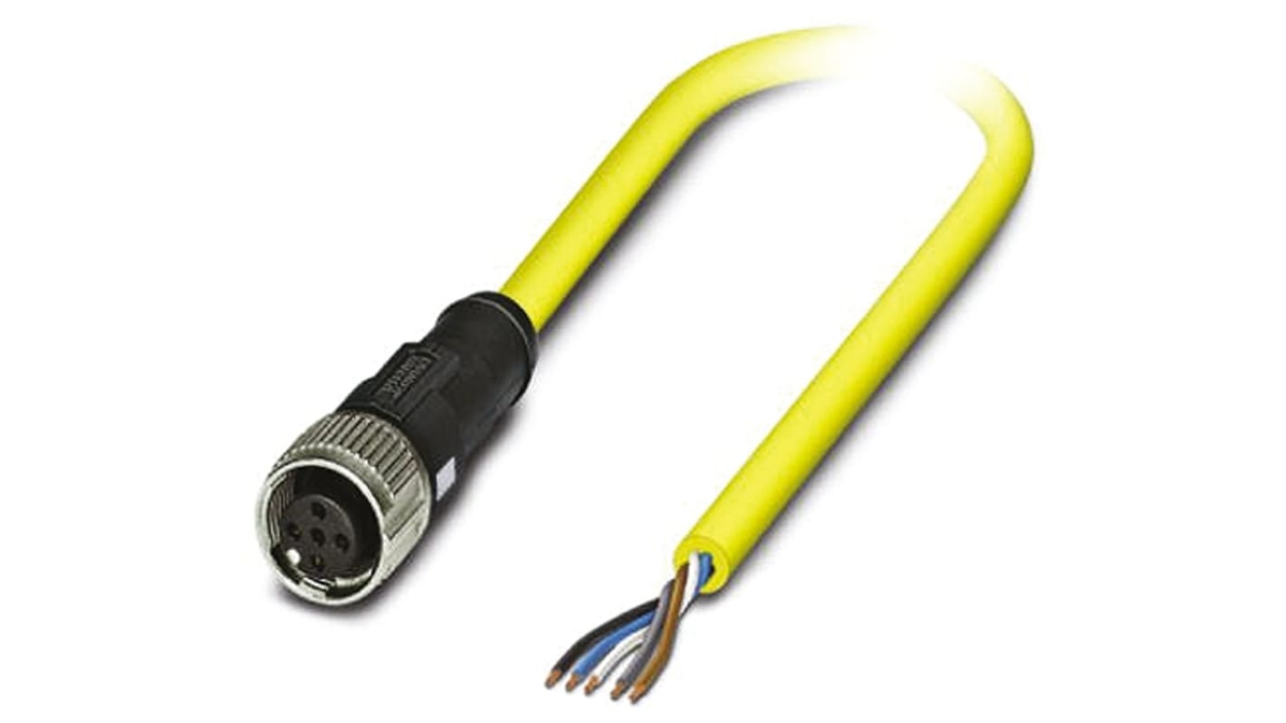 Phoenix Contact Sensor Actuator Cable, 5m