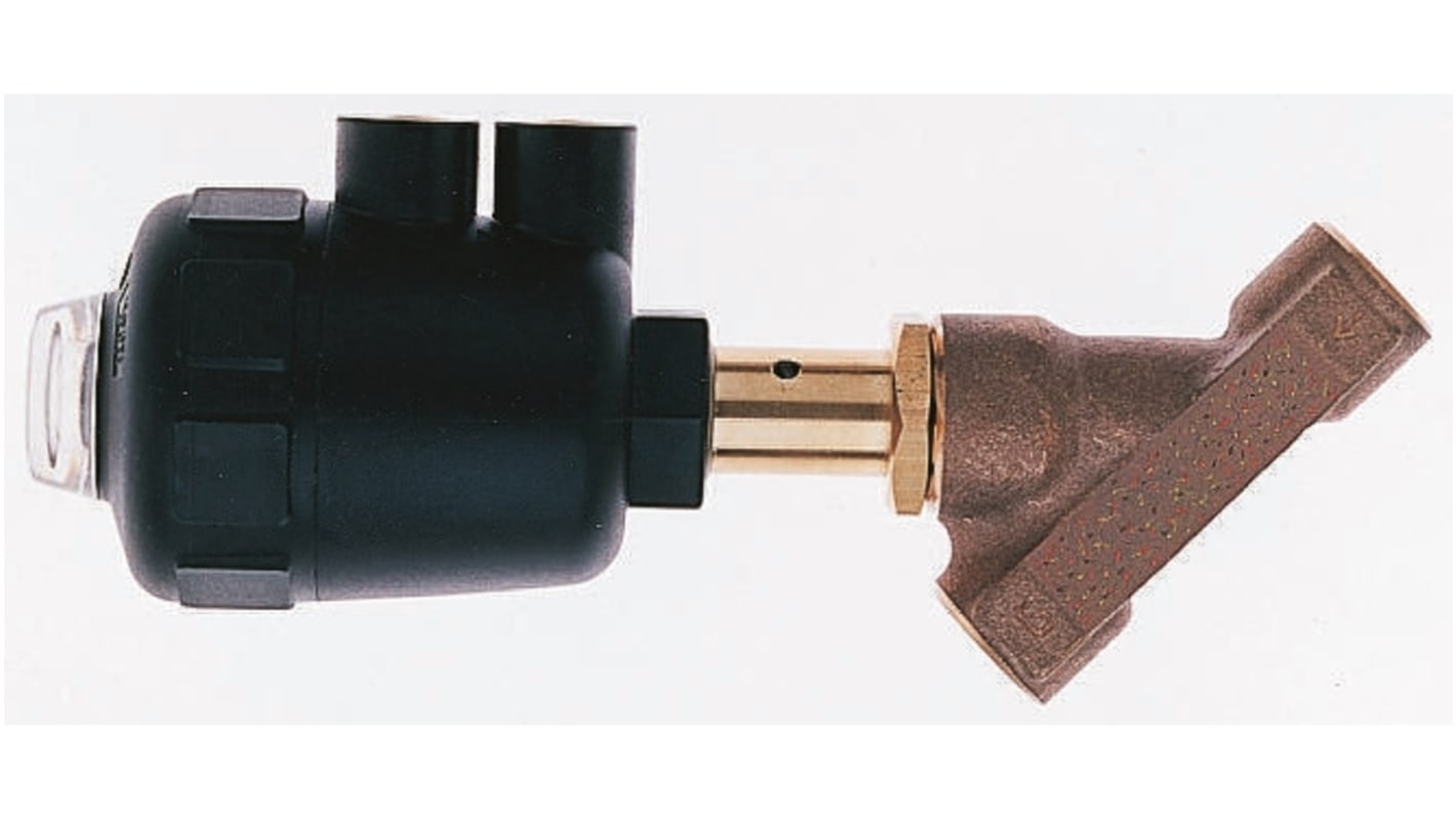 001133 Burkert Angle Seat type Pneumatic Operated Process Valve, G 1