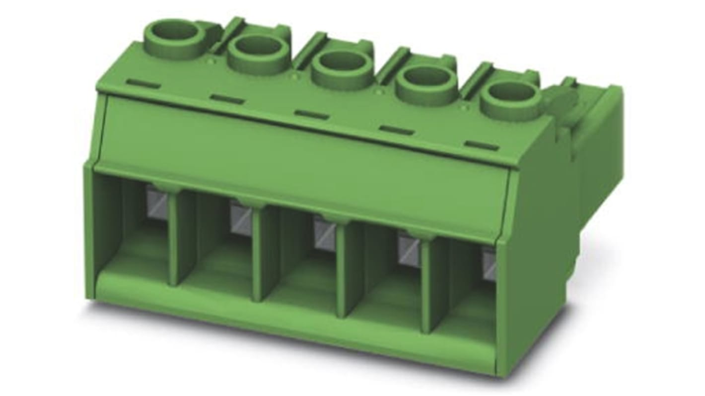 1777736 Phoenix Contact 7.62mm Pitch 3 Way Pluggable Terminal Block