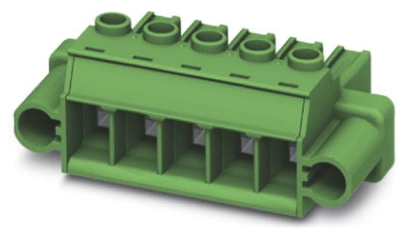 1777846 Phoenix Contact 7.62mm Pitch 3 Way Pluggable Terminal Block