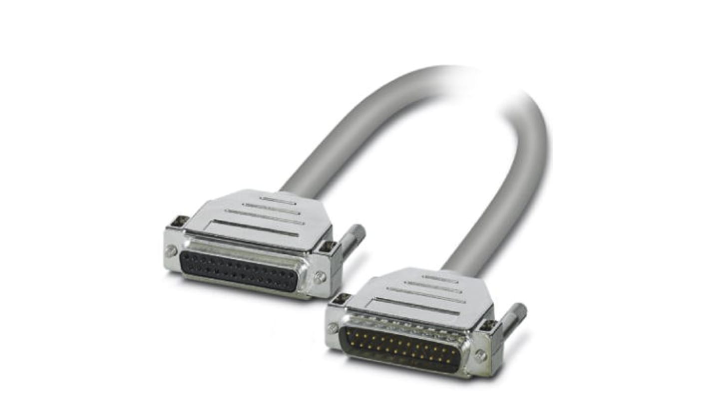 Sériový kabel délka 1.5m, A: 25kolíkový D-sub, B: 25kolíkový D-sub