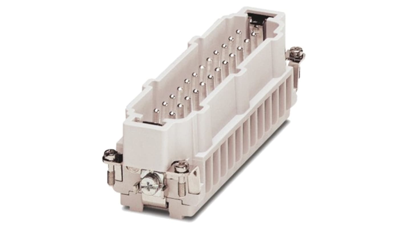 1771749 | Phoenix Contact Connector Insert, 24 Way, 16A, Male, B24 ...