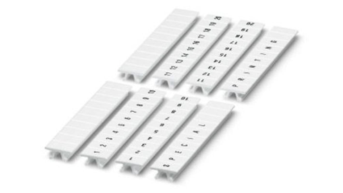 Phoenix Contact, ZB 5.08.LGS:L1-N.PE Terminal Marker for use with  for use with Terminal Blocks