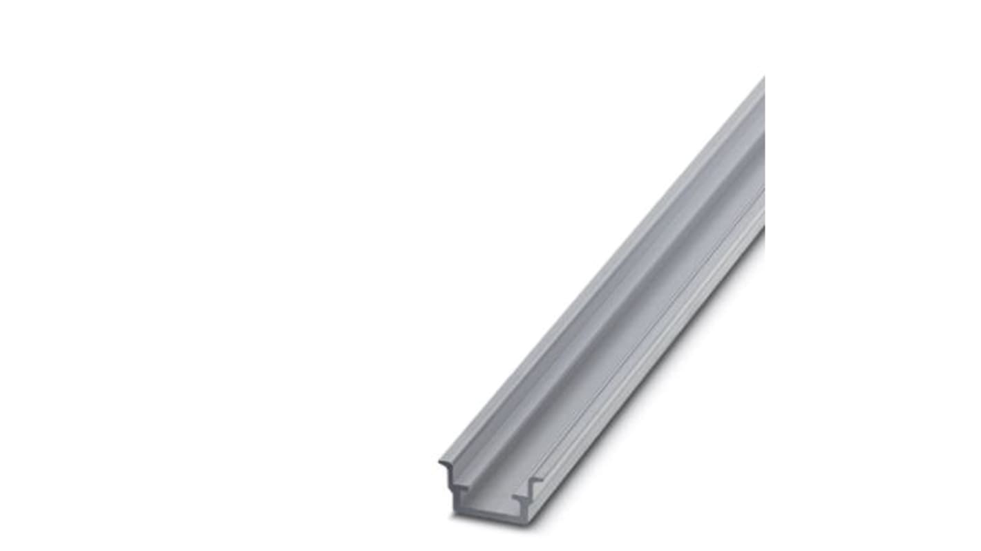 Rail DIN Phoenix Contact 2m x 35mm x 15mm, Non perforé, Rail oméga en Aluminium