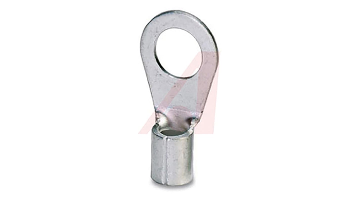 Phoenix Contact, C-RC Uninsulated Ring Terminal, M10 Stud Size, 120mm² to 120mm² Wire Size, Silver