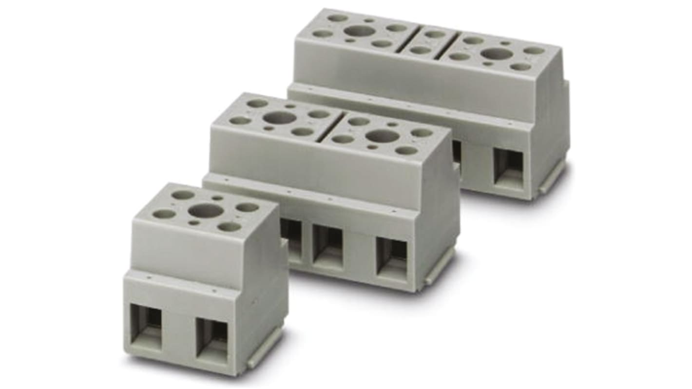 Phoenix Contact G 10/4 Series PCB Terminal Block, Surface Mount, Screw Termination