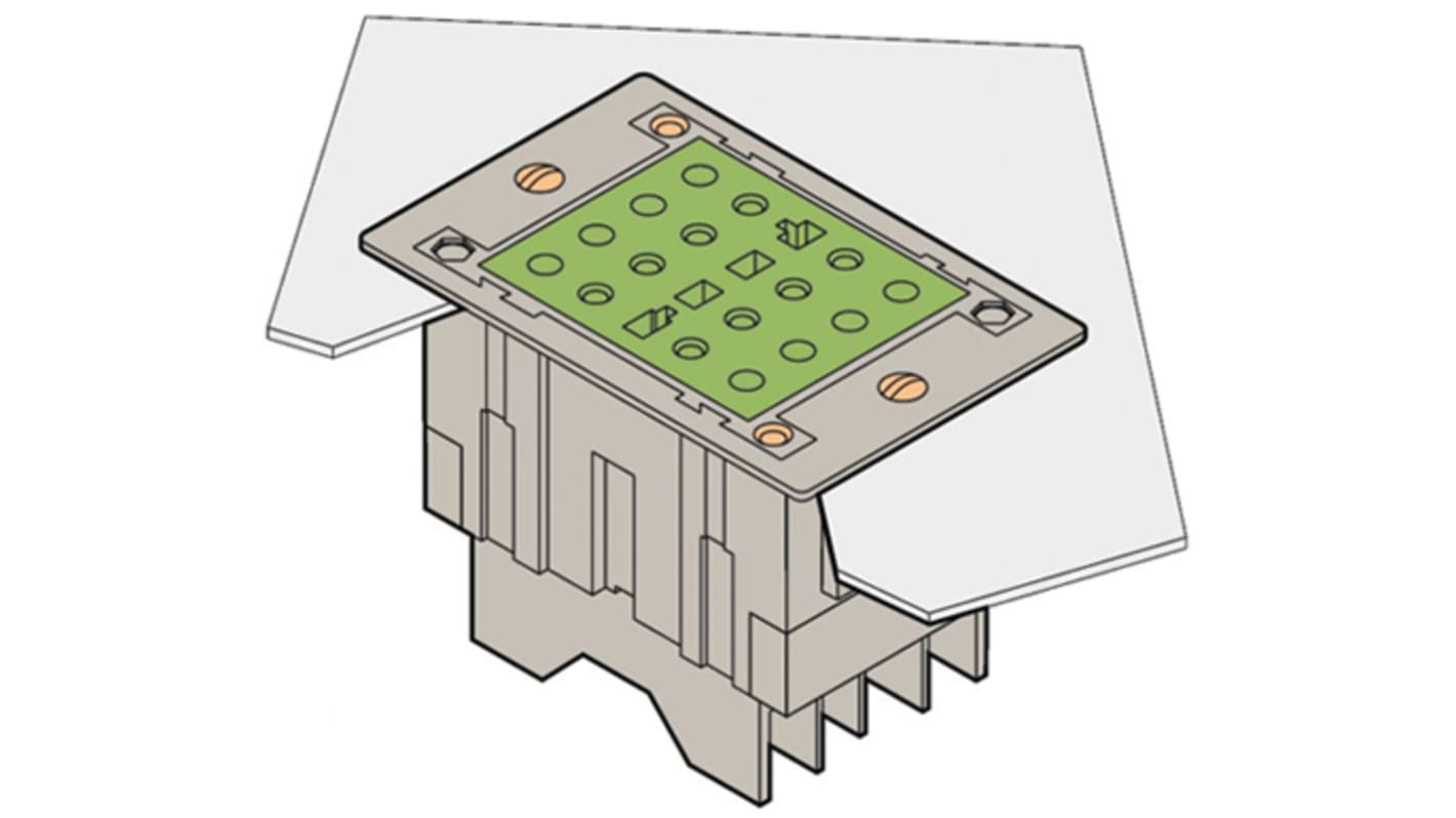 Blocco test di alimentazione Diametro cavo 0.34 → 10mm², corrente 15A, 400 V