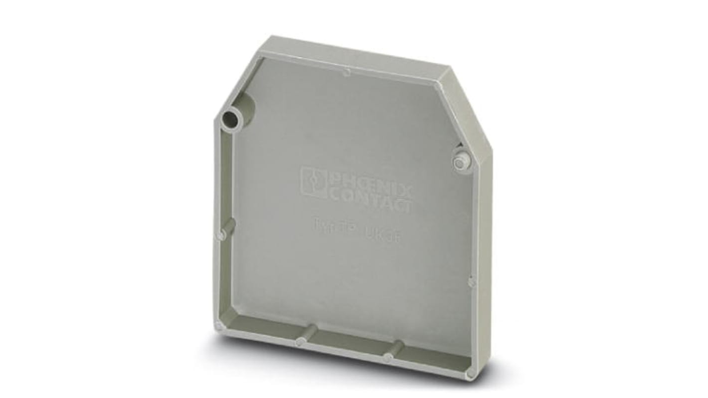 Placa del separador Phoenix Contact serie TP-UK 35, para usar con Borne modular