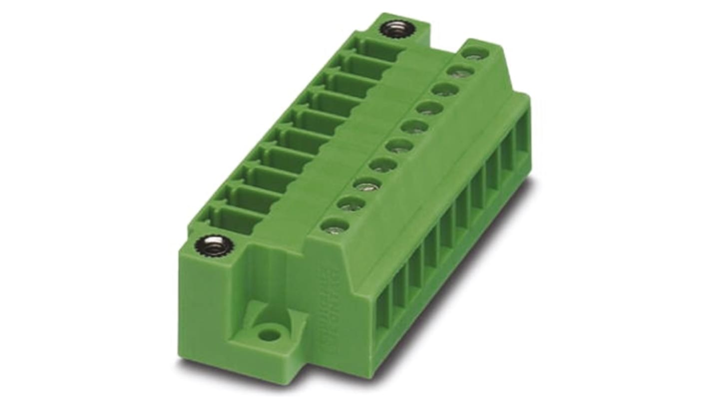 Connettore Morsettiera 4 Vie Passo 3,81mm - Collegamento Rapido Per Impianti Elettrici, Colore Verde
