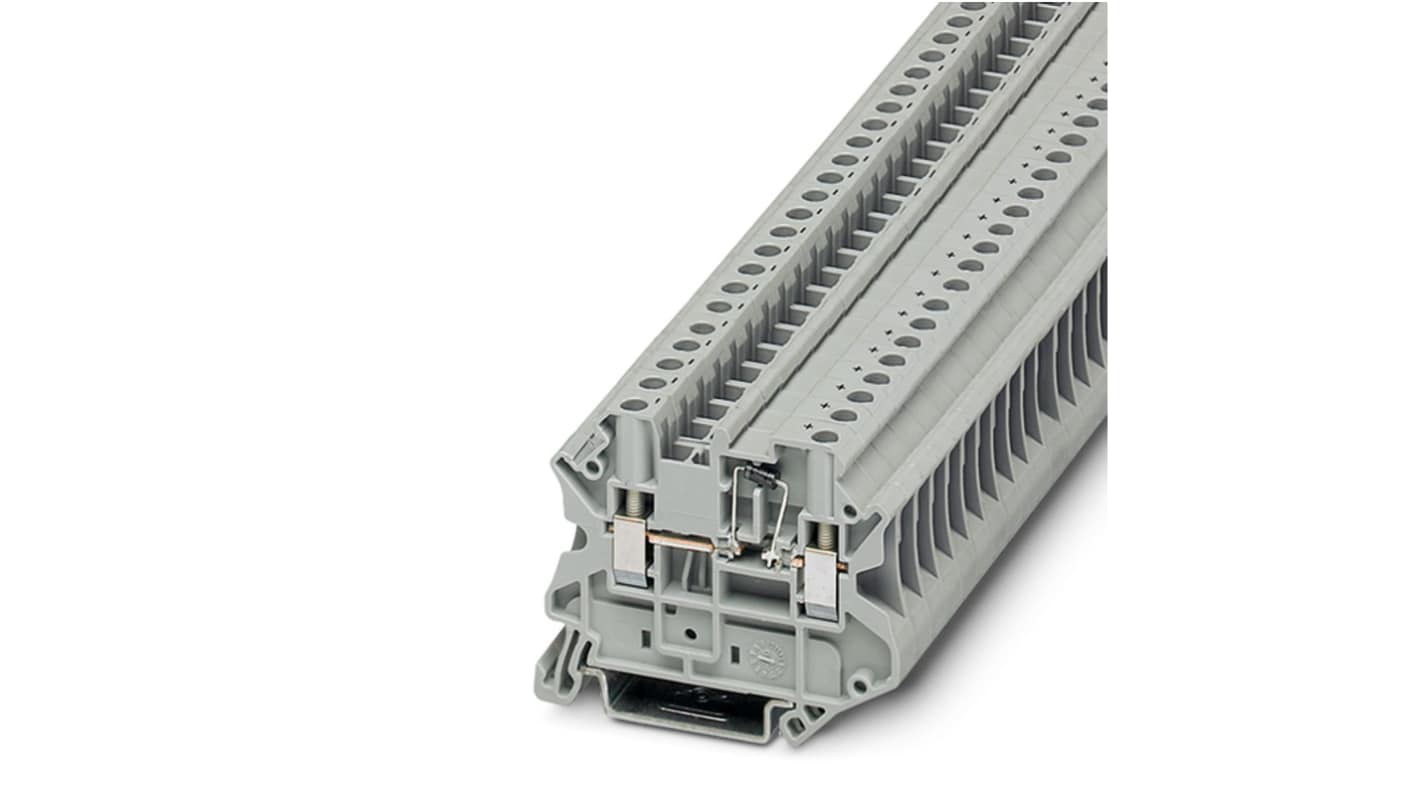 3046359 | Phoenix Contact UT 4-MTD-DIO/R-L-P/P Series Grey Feed Through ...
