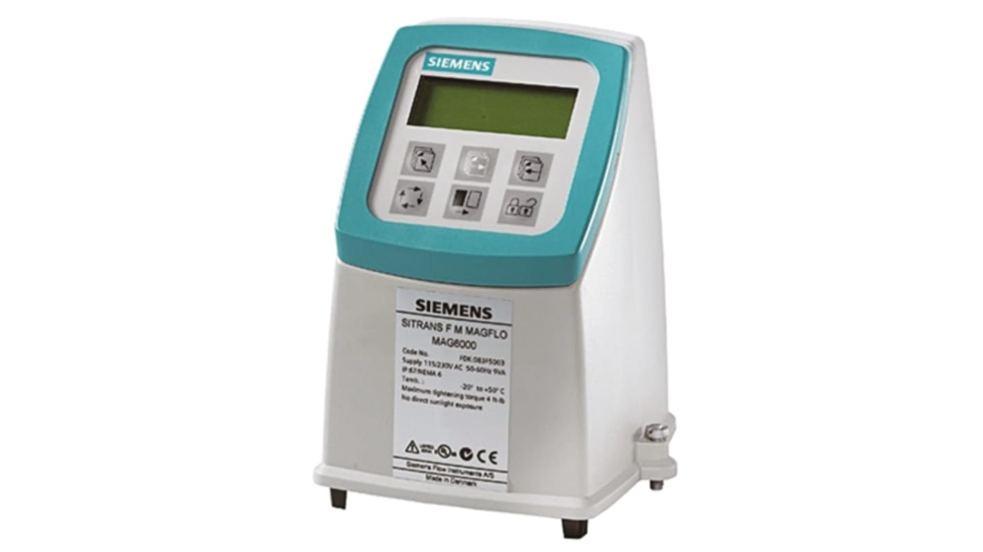 Siemens SITRANS FM MAG 5000/6000 Series Transmitter for Use with MAG 1100, MAG 3100 P, MAG 5100 W, RoHS Standard