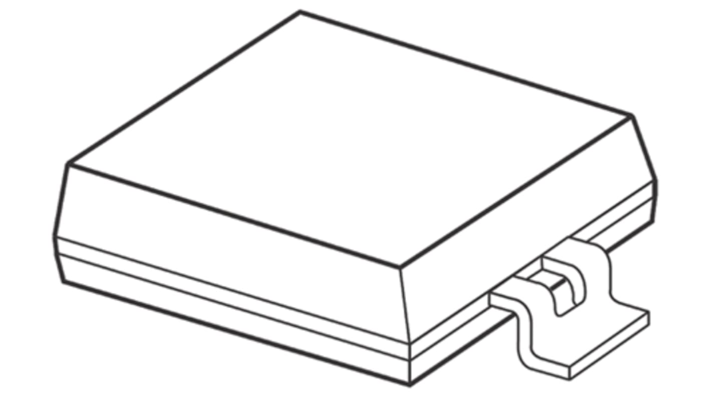 onsemi QSB34CGR, Fotodiode (Si) , Overflademontering, PLCC 2L Kapsling, Infrarød