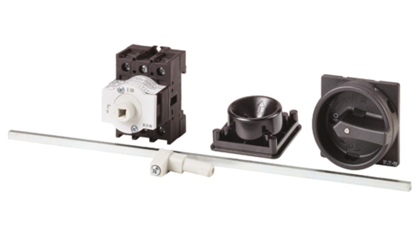 Eaton 3P Pole Panel Mount Isolator Switch - 32A Maximum Current, 18.5kW Power Rating, IP65