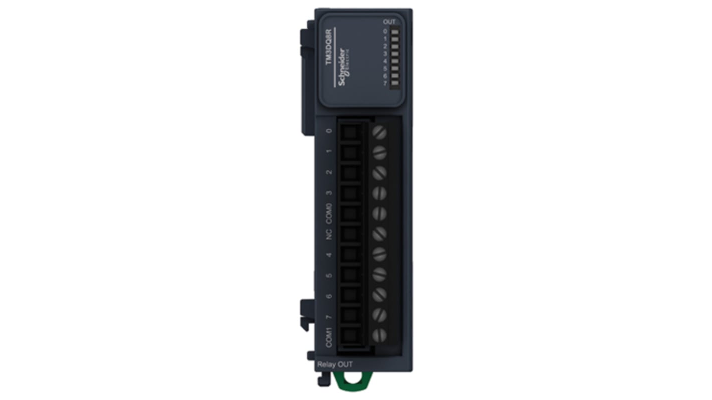 Módulo E/S para PLC Schneider Electric TM3, para usar con Modicon M221, Modicon M241, Modicon M251, 8 salidas tipo Relé