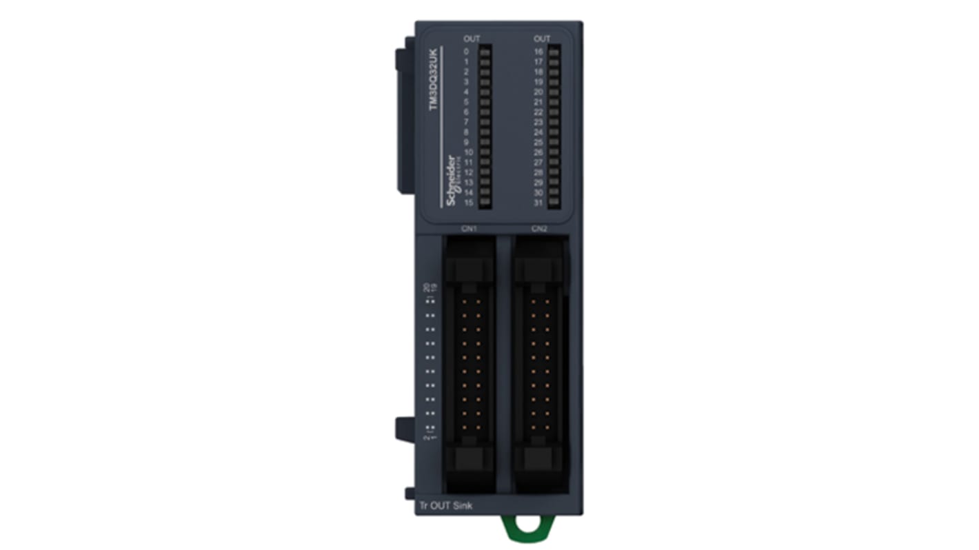 Módulo E/S para PLC Schneider Electric, para usar con Modicon M221, Modicon M241, Modicon M251, 32 salidas tipo Fuente,