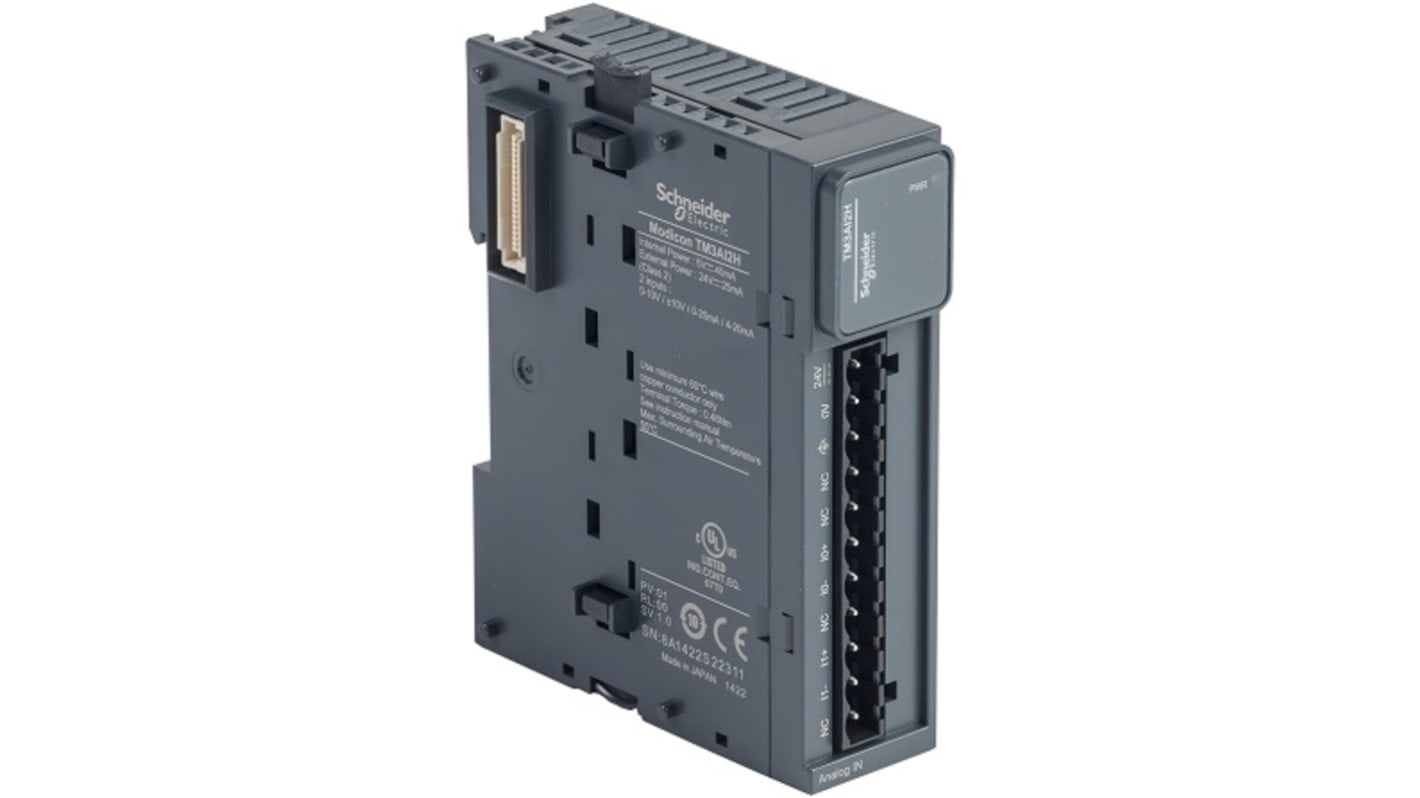 Modulo I/O PLC Schneider Electric, per Modicon M221, Modicon M241, Modicon M251, Corrente, tensione