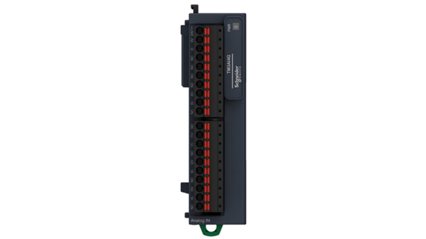 Schneider Electric FC4A SPS-E/A Modul für Modicon M221, Modicon M241, Modicon M251, 4 x Strom, Spannung IN Modicon TM3,