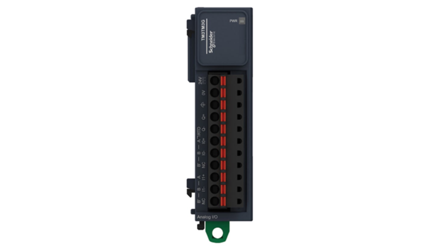 Modulo I/O PLC Schneider Electric, serie FP0, per Modicon M221, Modicon M241, Modicon M251, Corrente, temperatura,