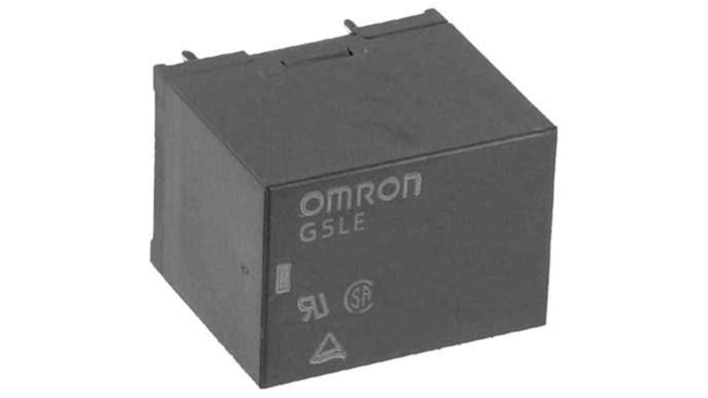 Omron PCB Mount Power Relay, 9V dc Coil, 8A Switching Current, SPST-NO