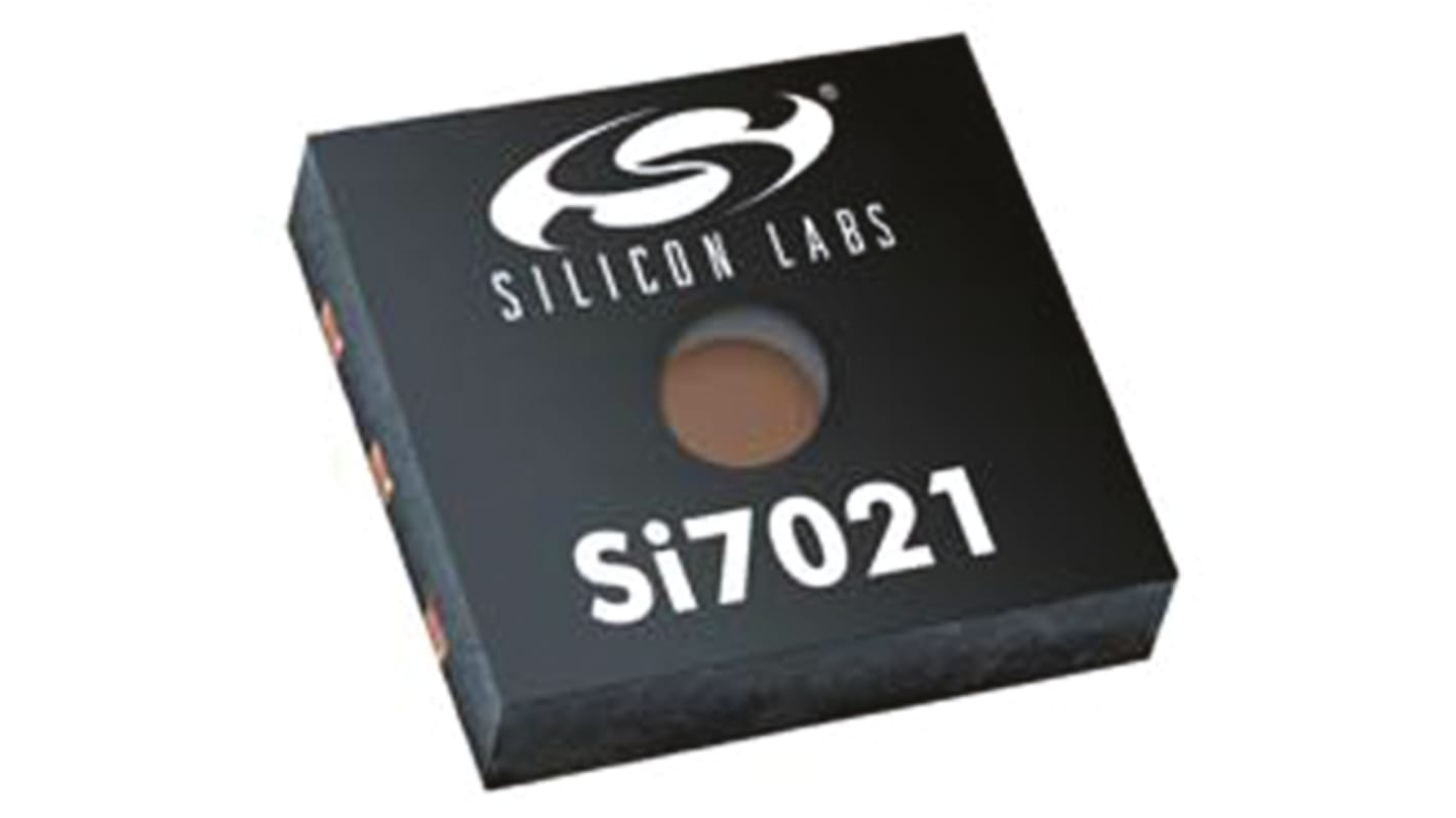 Silicon Labs Digital Temperatur- und Luftfeuchtigkeitssensor ±0.4°C SMD, 6-Pin, I2C –40 → +85 °C