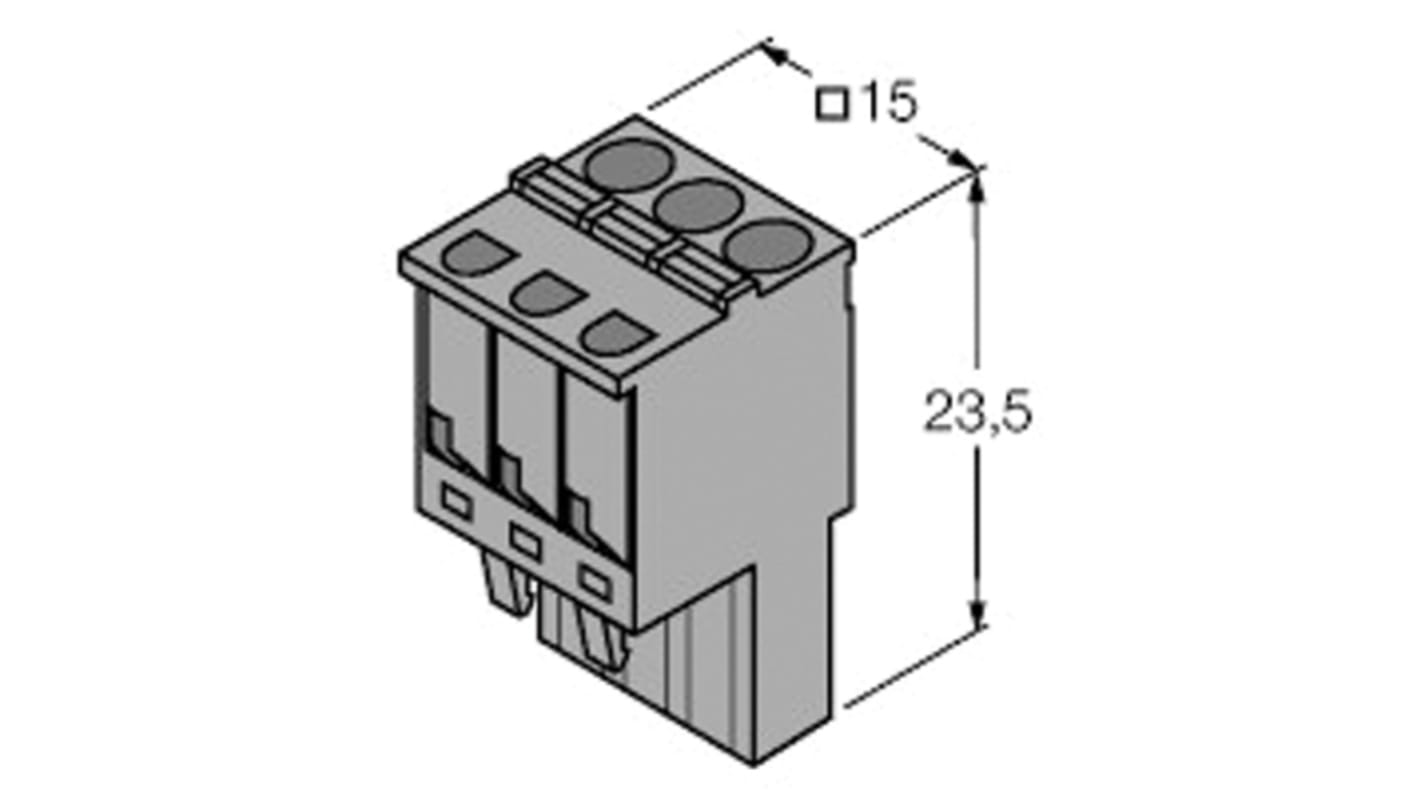 Turck Abnehmbare Käfigklemmenanschlussklemmen