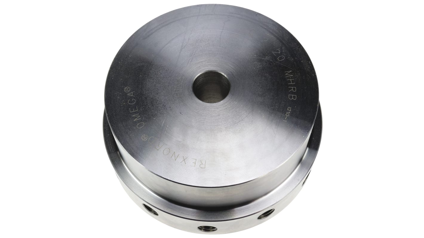 Rexnord Beam Coupling, 162mm Outside Diameter, 55mm Bore, 97mm Length Coupler