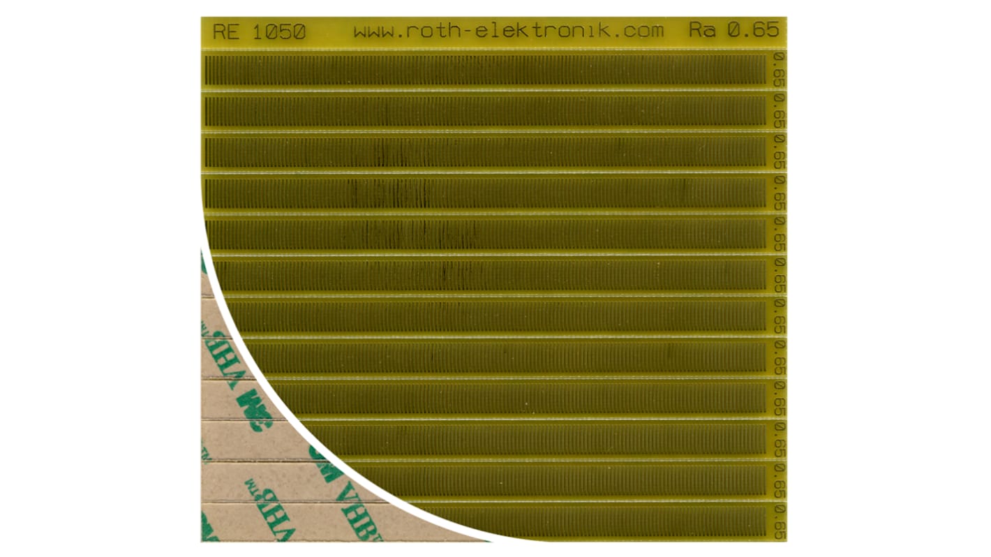 Lišta kontaktů pro PCB RE1050 jednostranná FR4 100 x 90 x 0.8mm