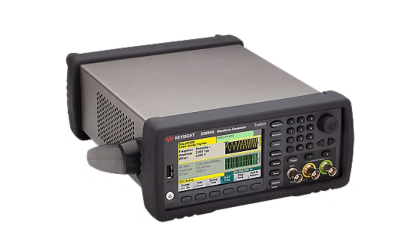 Generador de forma de onda arbitrario Keysight Technologies 33600A, frecuencia de 1 μHz → 120MHZ