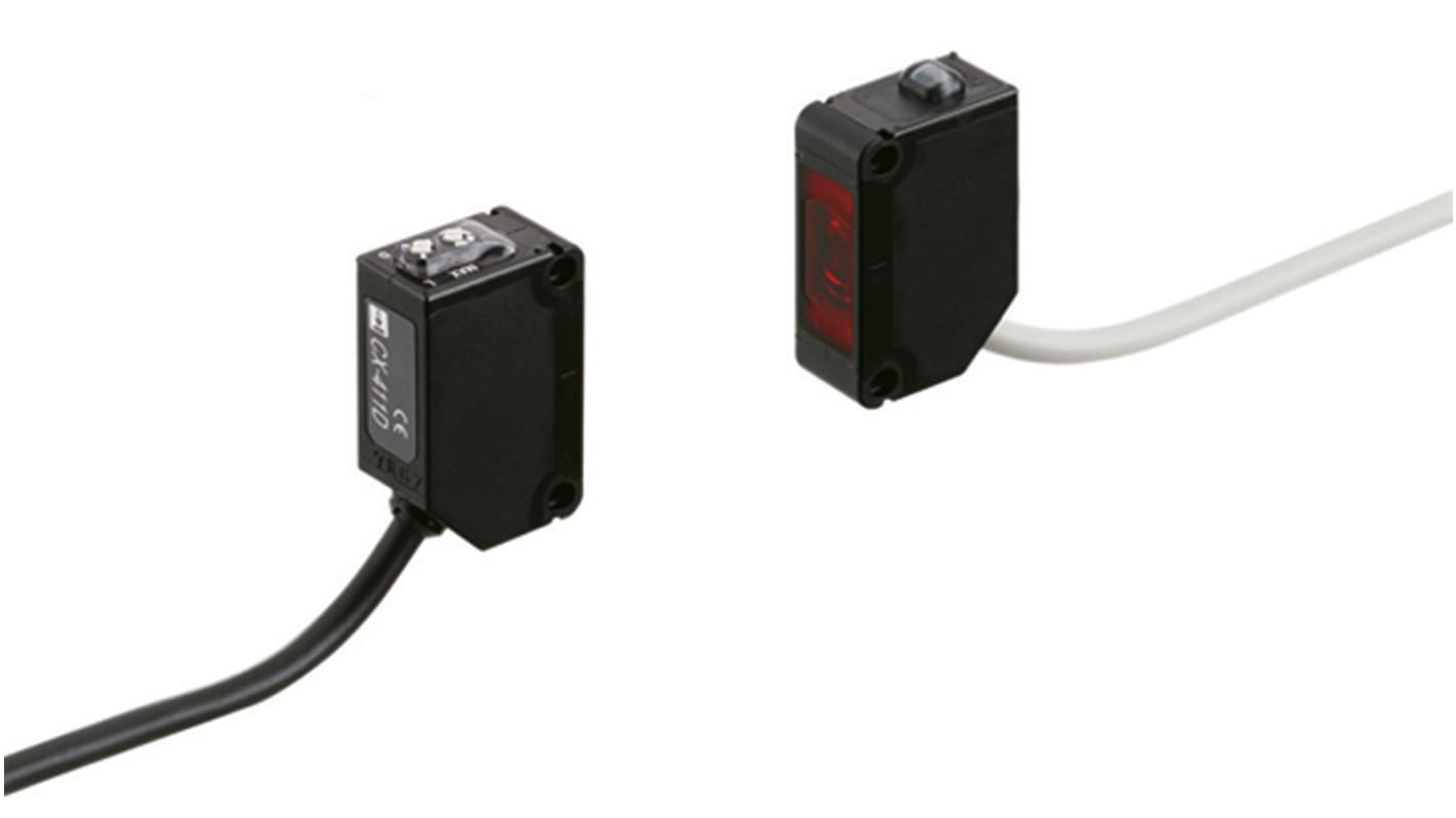 Panasonic Through Beam Photoelectric Sensor, Block Sensor, 10 m Detection Range