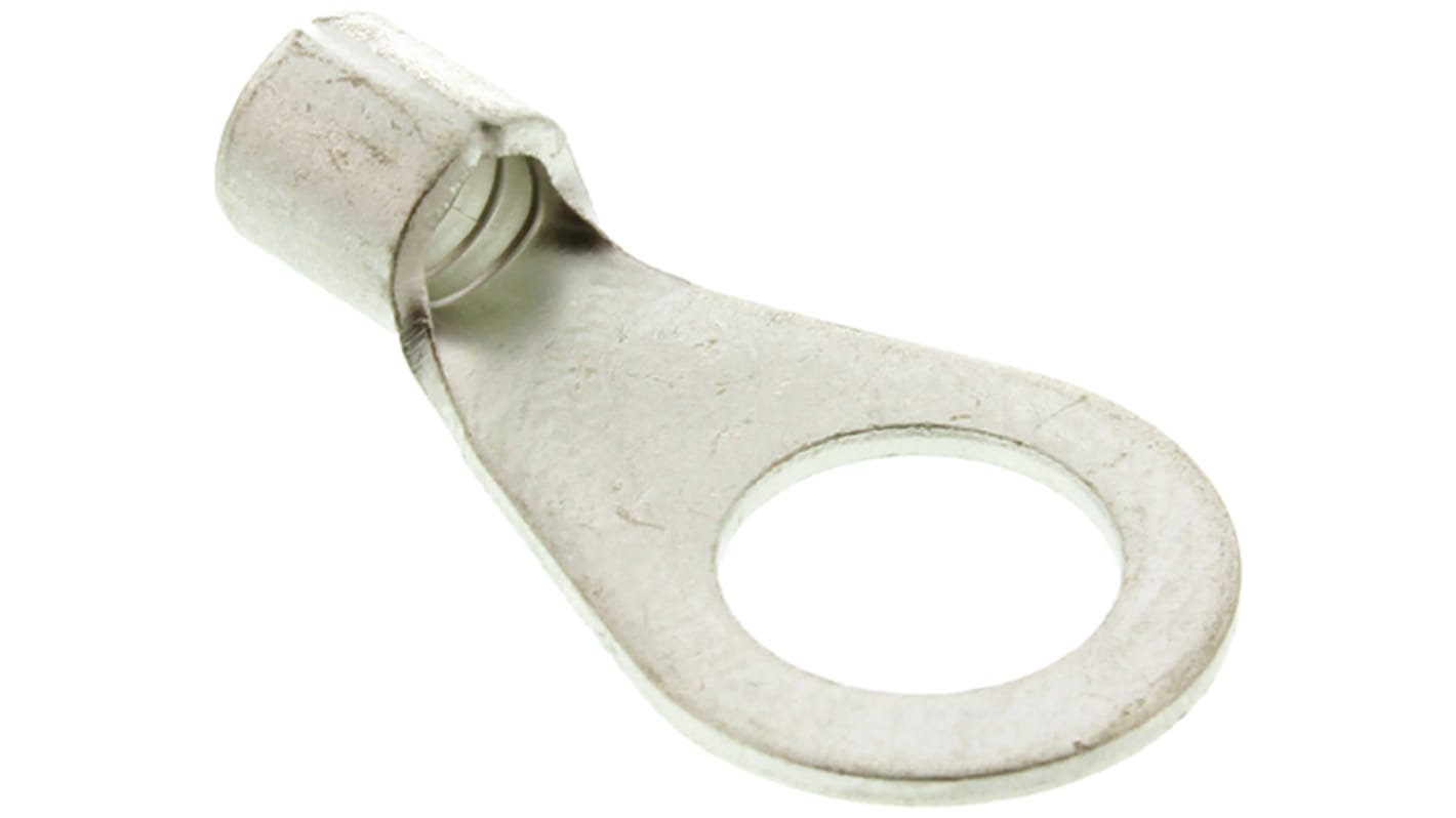 RS PRO Uninsulated Ring Terminal, 6.5mm Stud Size, 0.5mm² to 1.5mm² Wire Size